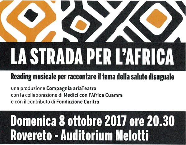 LA SALUTE DISEGUALE. Reading musicale a Rovereto domenica 8 ottobre-auditorium Melotti, ore 20.30